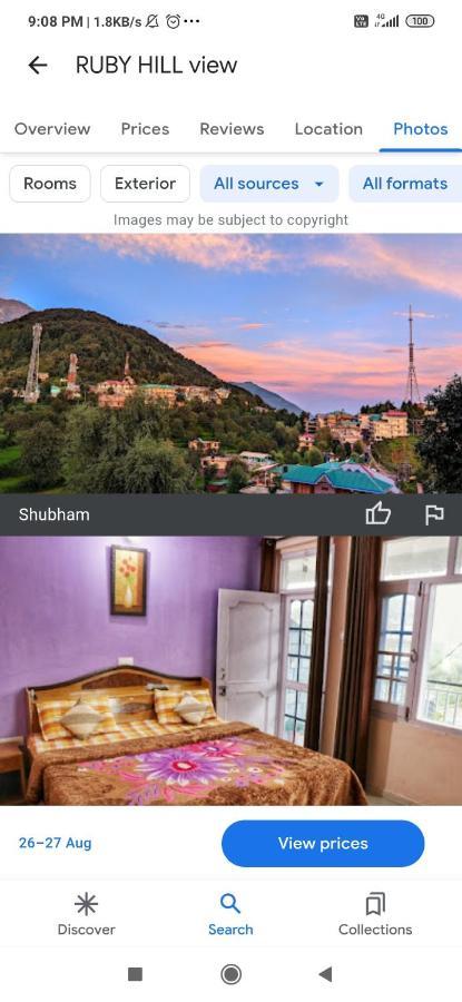 Hotel Ruby Hill View McLeod Ganj Zewnętrze zdjęcie
